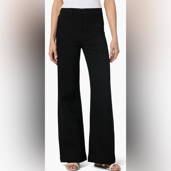Joe's Jeans Denim - NWT- Joe's Jeans Women's Jet Black High Rise Wide-Leg Jeans size 28